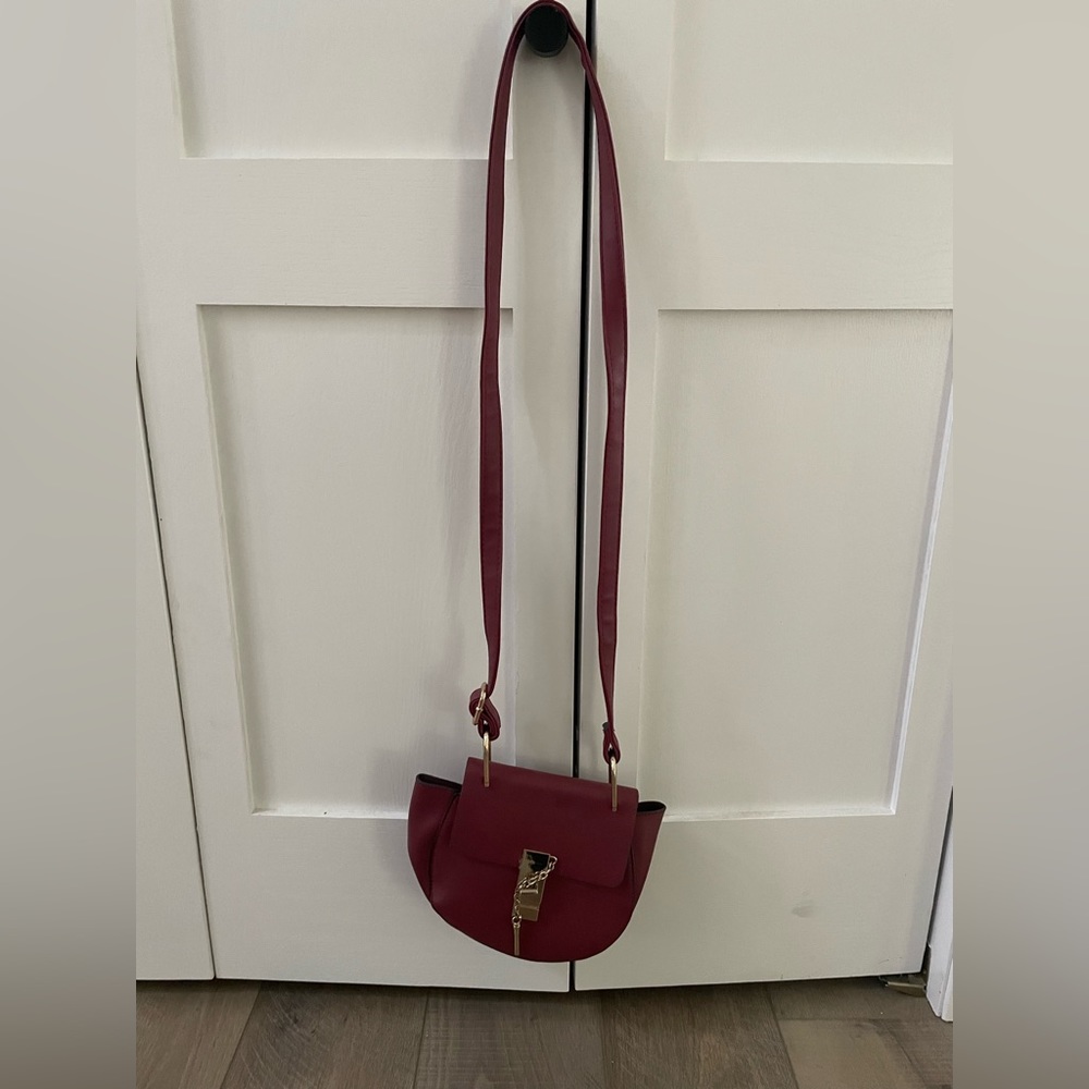 Burgundy Purse, minimal use